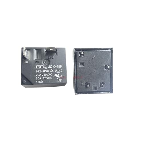 Relé JQX-15F 012-1D64 con alta capacidad de conmutación 12VDC
