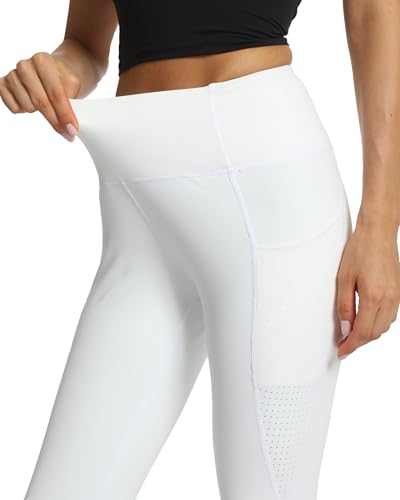 Women's High Waisted Yoga Leggings with Pockets - Tummy Control Soft Athletic Pants for Workout Gym Running4