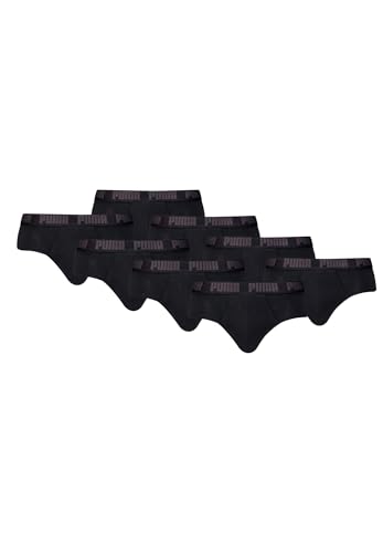 PUMA Everyday Lot de 8 slips pour homme, Noir , XL
