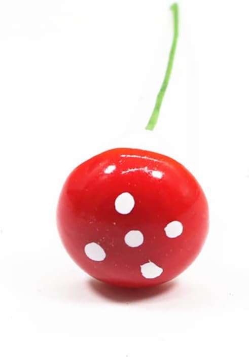 100 Pcs 2cm Mini Foam Mushroom Ornaments for Miniature Gardens, Fairy Gardens, and Home Decor