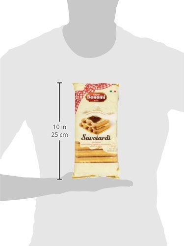 Forno Bonomi: " Savoiardi" Ladyfingers (In British English Sponge Fingers) 10.58 Ounce (300Gr) Packages (Pack Of 3) [ Italian Import ] #TOP3
