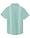 Men's Cuban Guayabera Shirts Short Sleeve Casual Button Down Summer Shirt Beach Vacation Tops 11 L Green