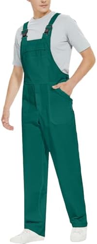 WORK IDEA Arbeits-Latzhose für Männer Multi Pocket Technology Herren Arbeitslatzhose
