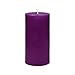 Zest Candle Pillar Candle, 3 by 6-Inch, Purple