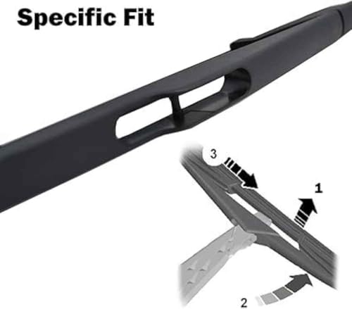 Escobillas limpiaparabrisas Peugeot 2008 2014-2018 goma natural set completo 4