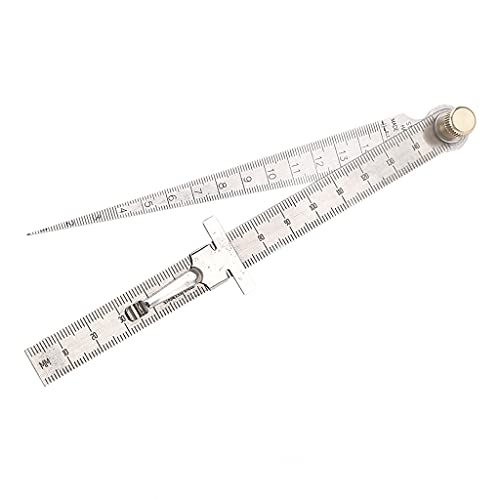 Mesure d'alésage précise avec cette jauge d'épaisseur et règle conique 1-150mm