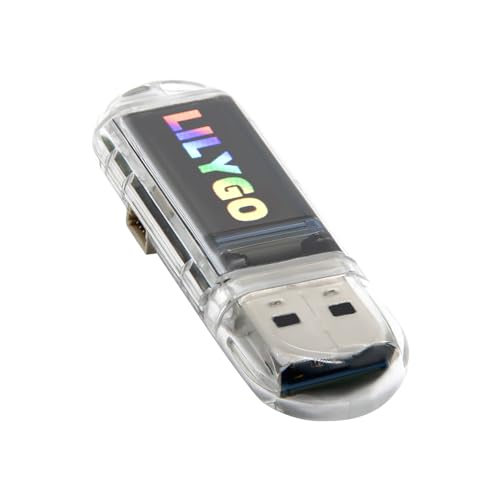 Image of LILYGO T-Dongle-S3 ESP32-S3 TTGO Development Board with Screen Dongle 0.96 inch ST7735 LCD Display TF Card