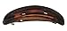 Parcelona French Arch 3.5 Inch Tortoise Shell Cellulose Curved Automatic Hair Clip Barrette