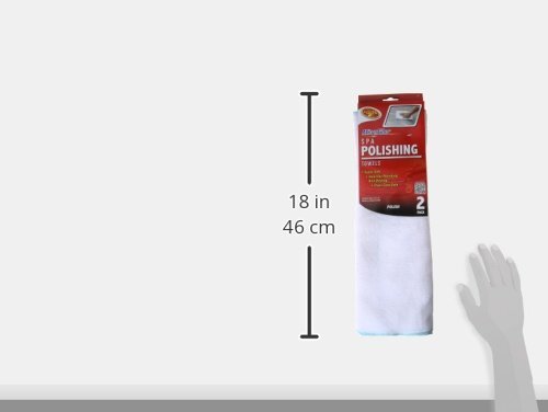 Detailer's Choice 3-508 Microfiber Spa Polishing Towels, 2 Pack #TOP5