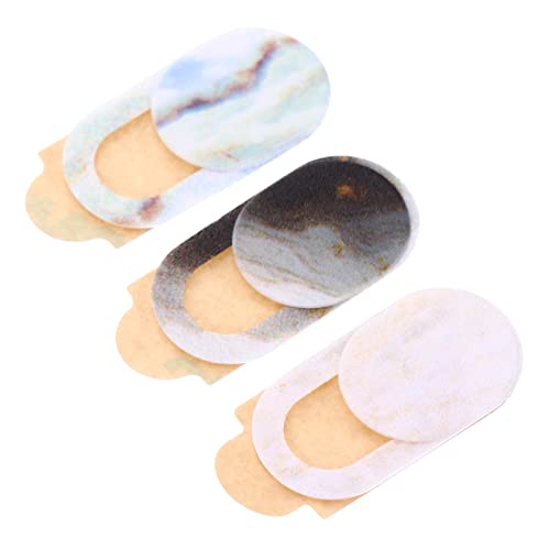 Pratico Ed 3 Pezzi Cover per Fotocamera del Telefono Webcam Slide per La Privacy elegante