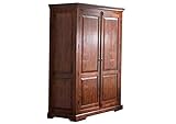 MASSIVMOEBEL24.DE | Kolonialstil Kleiderschrank Akazie Möbel massiv Oxford #437