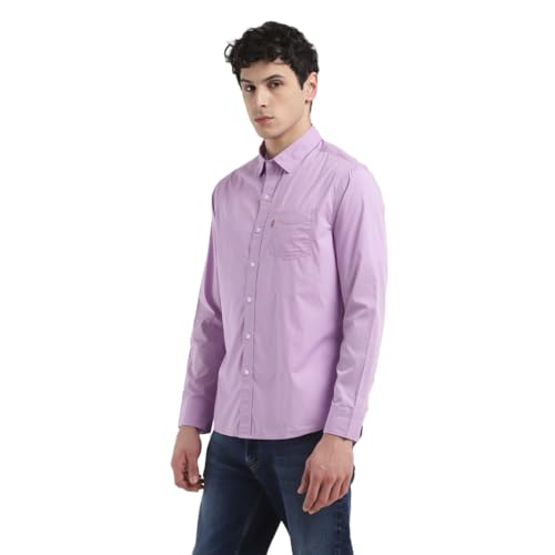 Levi's Men's Solid Slim Fit Shirt