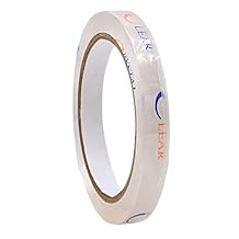 WOD CST22CC Crystal Clear See-Through Packing Tape 1/2 inch x 110 yds. for Carton Sealing Mailing, Shipping, and Protection, Label Covering, Lamination, and Outdoor Uses.