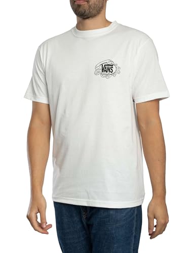 T-shirt Vans noir homme Hot Lines dos manches courtes en coton