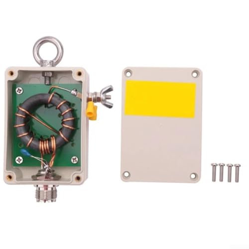Antena de onda corta HF Balun 49:1 transformador de media onda 5-35 MHz para radioaficionados