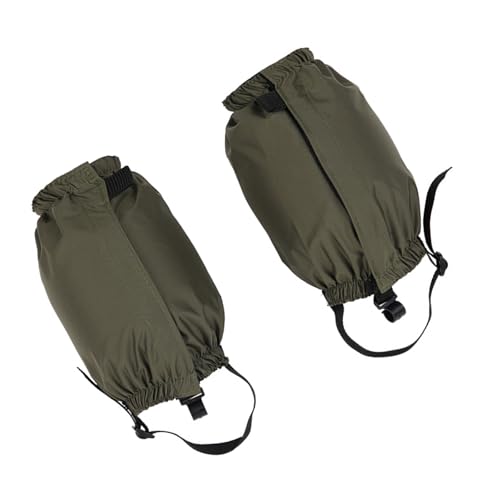 Leggings de trekking, polainas de tobillo ajustables, polainas de pierna ajustables para raquetas de nieve y esquí en la nieve, cubierta hermética para piernas