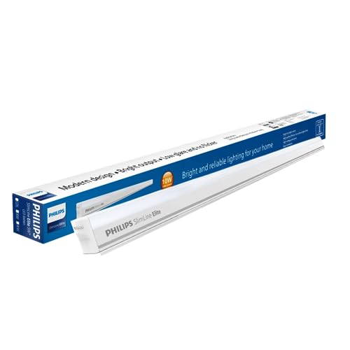Image of Philips Slimline 10-Watt 2-Feet LED Tubelight Batten (Natural White, Pack of 6)