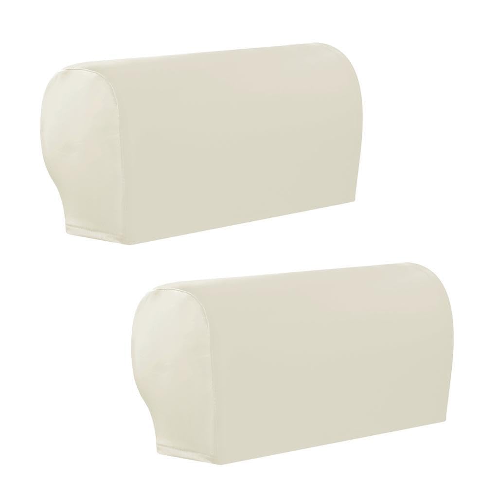 Zambuph Sofa Armrest Covers Universal Fit Stretchy Protector For Leather Armrest Coverage And Comfort Armchair Slipcovers For Living Room Chair Stretch Dirt