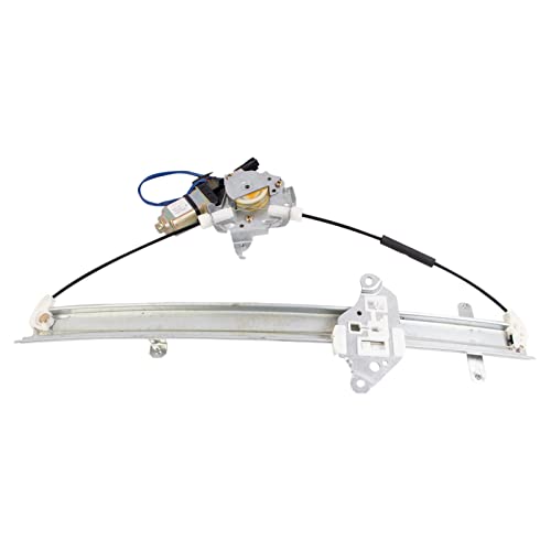 Image of TRQ Front Right Power Window Regulator & Motor Assembly Passenger Side Compatible with 1997-2000 Infiniti QX4 1996-2000 Nissan Pathfinder NI1357107