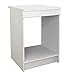 Berlioz Creations bajo Mueble de Cocina Horno encastrable, Paneles de partículas, Blanco, 60 x 60 x 85 cm