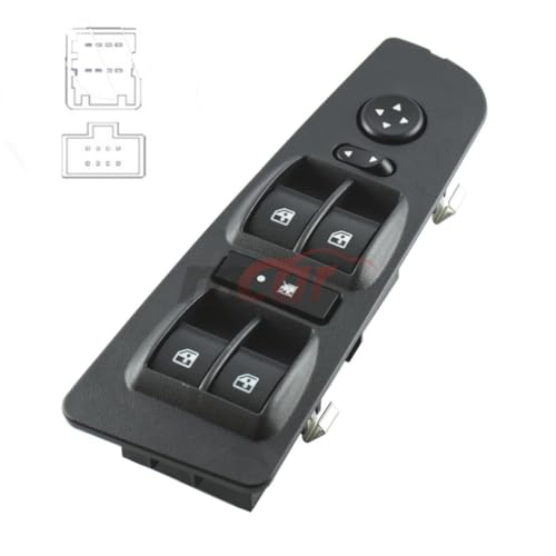 Fiat Linea ile uyumlu Ayna Ayarlı Dörtlü Cam Açma Kapama Düğmesi