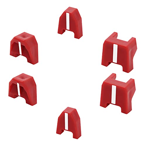 RMSPO 42-38-0017 No-mar Pad Kit(Set of 6) for Milwau-kee Nail Gun M18 Nailer/Staplers Replacement Nose Cushion No Mar Tip