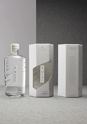 X MUSE Vodka 70cl (Tenth Muse) – Scottish Barley Vodka Distilled and Bottled in Scotland – 40% Alcohol By Volume (X Muse Vodka) X MUSE Vodka 70cl (Tenth Muse) - Scottish Barley Vodka Distilled and Bottled in Scotland - 40% Alcohol By Volume (X Muse Vodka) – X Muse