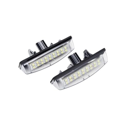 Luz de matrícula Toyota Yaris Camry con difusión brillante