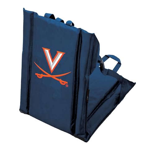 Image of Logo Brands Officially Licensed NCAA Unisex Stadium Seat, One Size, Team Color