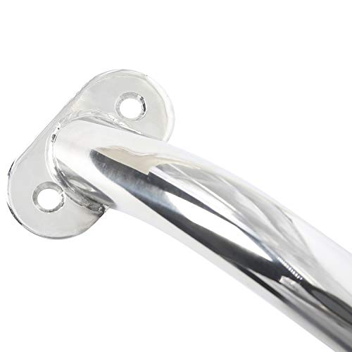 NovelBee 2-Pack Stainless Steel Polish Boat Grab Handle Oval Handrail (Length:19.3") by NovelBee - Image 6