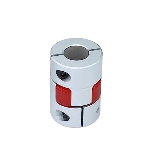 Rigid Coupling,Stainless Steel Rigid Coupling 2pcs D25L35 Couplings Flexible CNC Shaft Couples 3D Printer Stepper Motor Coupler(6.35x6.35)
