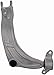 Dorman Premium CA90618PR Rear Passenger Side Upper Suspension Control Arm Compatible with Select Chevrolet/Pontiac Models