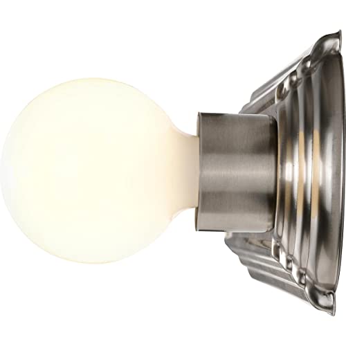 Image of Nuvo 60 /301, 4-Light Vanity Light, Brushed Nickel, 24-Inch, Bathroom Light