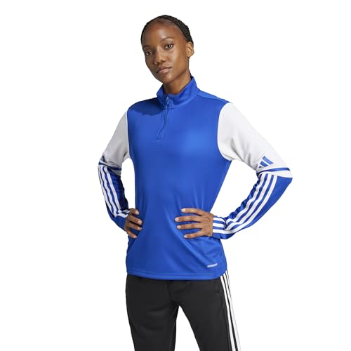 adidas Women's Squadra 25 Training Soccer Top, Team Royal Blue/White, X-Small