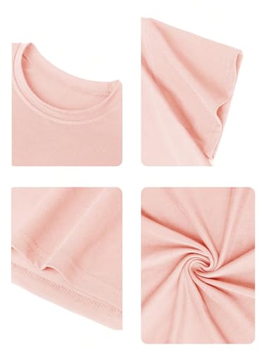 SHENHE Girl's Cute Graphic Tee Smiley Face Crew Neck Short Sleeve Summer Casual Tshirt Top3