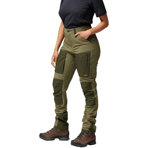 Fjällräven Damen Keb Agile Hose, Basalt/Iron Grey, 40/L