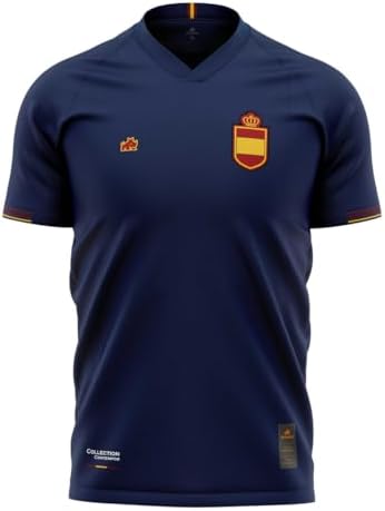 Camisa Espanha Eurodry Marinho Original Rinno Class Futebol