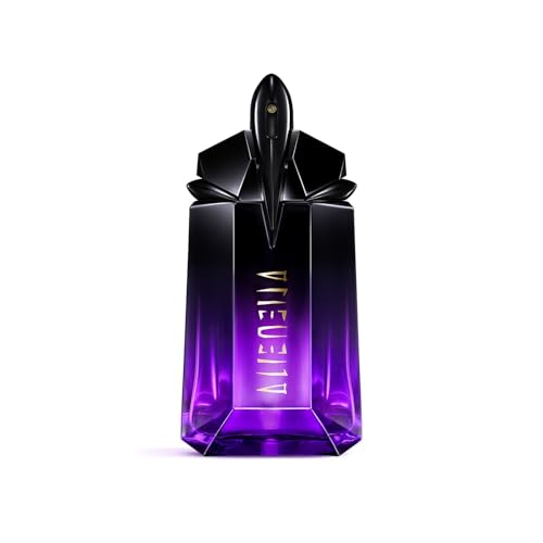 MUGLER Alien Extraintense, Eau de Parfum, Profumo da Donna, Fragranza Gourmand Floreale Legnosa e Pregiata, Audace e Sensuale, Dal Tocco Drammatico, Ricaricabile, 30 ml