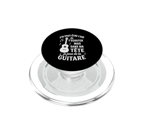 Guitare PopSockets MagSafe - Support de téléphone drôle pour musicien passionné