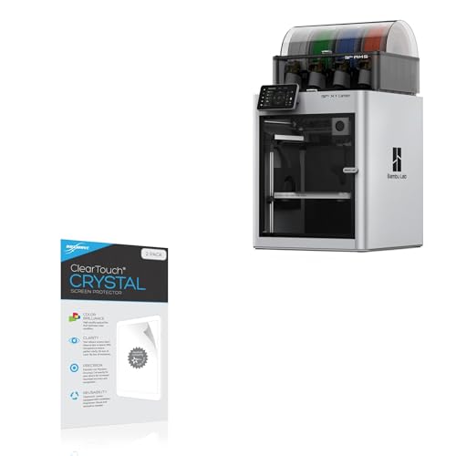 BoxWave Screen Protector Compatible With Bambu Lab X1 Carbon 3D Printer - ClearTouch Crystal (2-Pack), HD Film Skin - Shields From Scratches