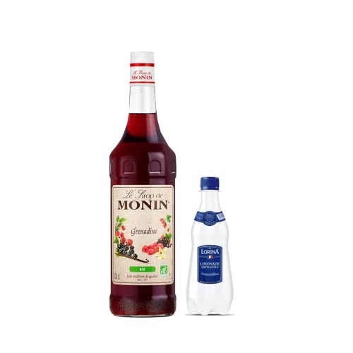 Set Jarabe y Limonada: Jarabe - Granadina 1L – Limonada Lorina (12x42cl)