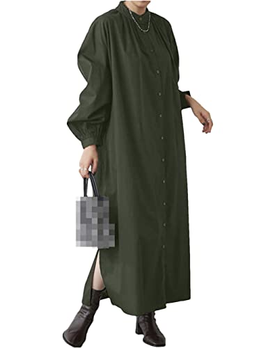 Robe longue d'été coréenne GN XL pour femme vêtement ample et uni