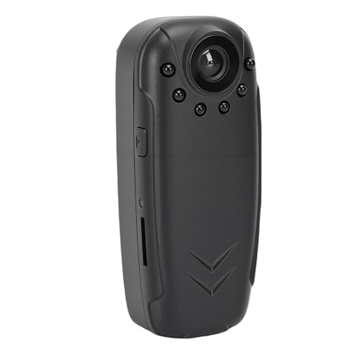 Caméra corporelle 1080P Jectse avec capteur de mouvement et objectif grand angle 125°