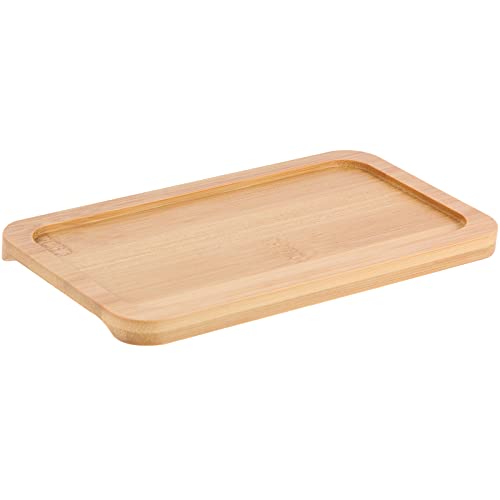 Junius Garden Kitchen And Bathroom Clear Soap Dispenser Set With Bamboo Tray; Plastic Liquid Dish And Hand Soap Dispenser Set With Pre-Applied Labels For Kitchen Sink Or Bathroom Countertop #TOP6