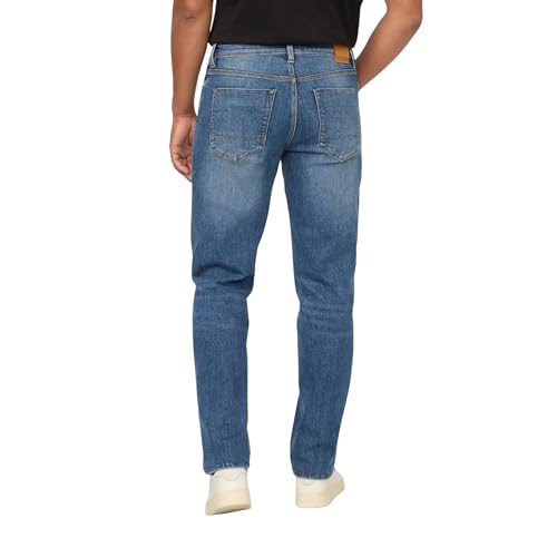 DUER Men's Performance Denim+ Relaxed Straight Jean, Dust Storm Indigo (30W x 30L)4
