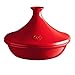 Emile Henry Eh349532 Tajine Céramique Rouge Grand Cru 3,5L Ø32 cm