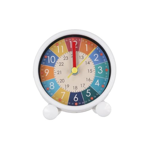 GUEDKIKL 1 Pcs Children's Alarm Clock, Small Silent Bedside Desktop Electronic Clock, Creative Kids Bedroom Clock, Children's Puzzle Alarm Clock for Kids Learning to Tell Time