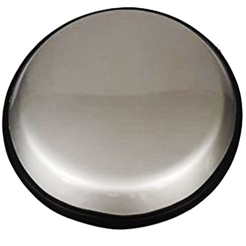 Semi Rigid Black Wheel Cover Hard Plastic Elastic Back