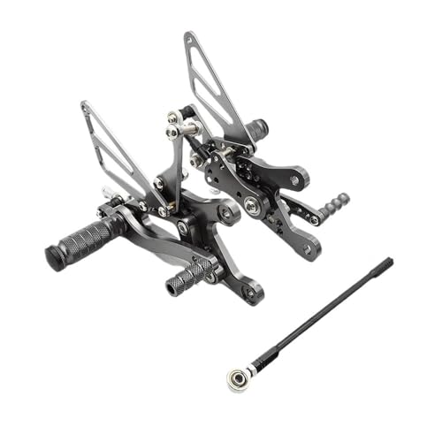 Cale pied moto arrière réglable et pédale pour Yamaha YZF-R6 1999-2002