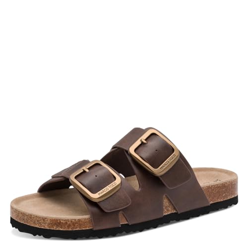Sandale femme Marco Tozzi avec semelle de propreté en cuir haut de gamme